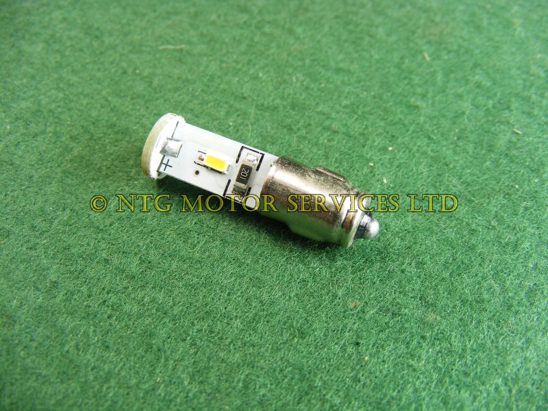 BA7S LED Bulbs Warm White For Speedometer & Instrument Lighting – 12V/24V AC/DC (2-10 Pack)